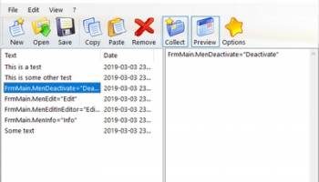 Alternate Memo screenshot