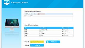 PassMoz LabWin screenshot