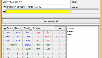 Smart Math Calculator screenshot