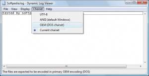 Dynamic Log Viewer screenshot