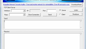 Tcp Client Server screenshot