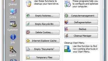 WinSpeedUp screenshot