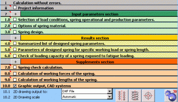MITCalc Compression Springs screenshot