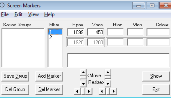 Screen Markers screenshot