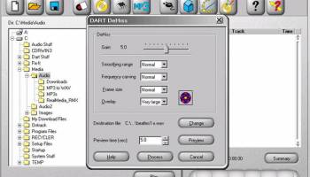 DART CD-Recorder screenshot