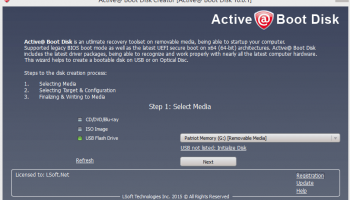 Active@ Boot Disk Creator screenshot