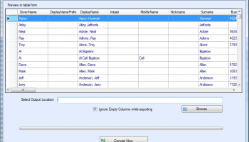 Softaken VCF to CSV Converter screenshot