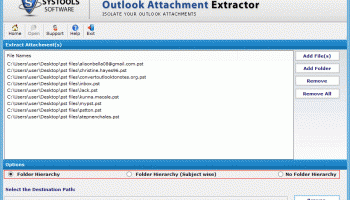 Save All Outlook Attachments screenshot