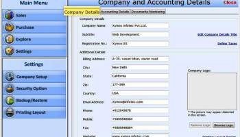 Business Purchase Orders Management screenshot