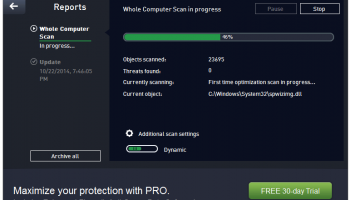 AVG Anti-Virus 2015 screenshot