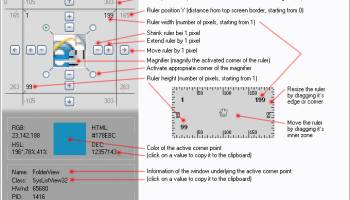 Screen Ruler 2D screenshot