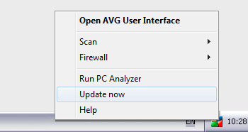 AVG Rescue USB screenshot