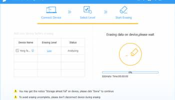 FoneEraser for iOS screenshot