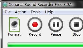Sonarca Sound Recorder Free screenshot