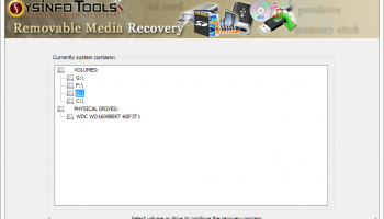 Removable Media Data Recovery screenshot