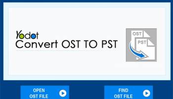 Yodot OST to PST Converter screenshot