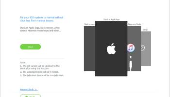 iMyFone iOS System Recovery screenshot