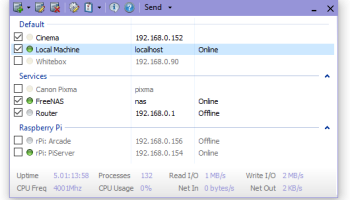 Wake On LAN Ex screenshot