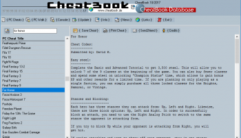 CheatBook Issue 10/2017 screenshot