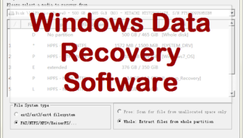 VeryUtils Windows Data Recovery screenshot