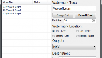 Vov Watermark Video screenshot