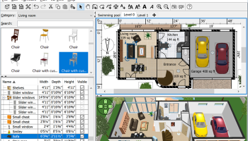 Sweet Home 3D screenshot