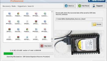 Data Software Recovery screenshot