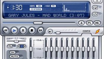 Winamp Media Player screenshot