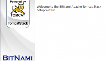 BitNami Tomcat Stack screenshot