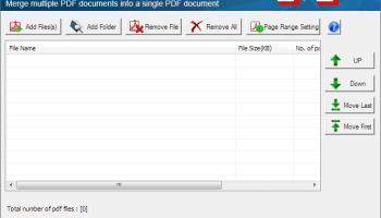 PDF Merge screenshot