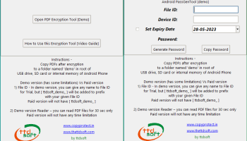 Pdf Copy Protection for Android ttdsoft screenshot
