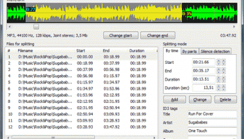 Visual Audio Splitter & Joiner screenshot