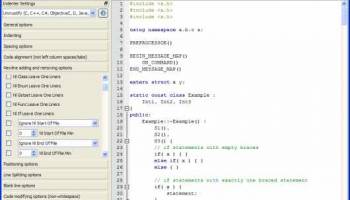 UniversalIndentGUI screenshot