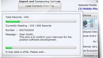 PC SMS Software screenshot
