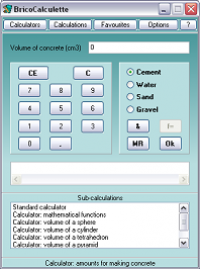 BricoCalculette screenshot