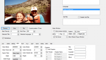 DVD Ripper SDK ActiveX screenshot
