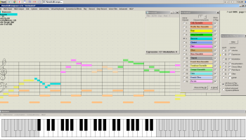 PianoRollComposer screenshot