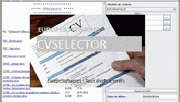 CVSelector screenshot