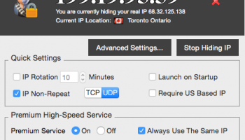 IPinator VPN screenshot