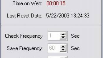 Web Timer screenshot