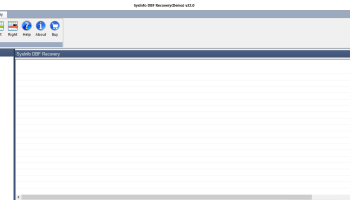 Sysinfo DBF Recovery screenshot