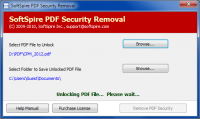 Remove PDF File Restrictions screenshot