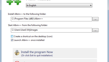 Albm++ screenshot