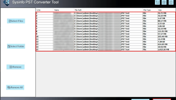 Sysinfo PST to MBOX Converter screenshot