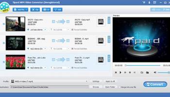 Tipard MP4 Video Converter screenshot