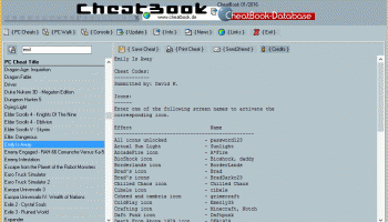 CheatBook Issue 01/2016 screenshot