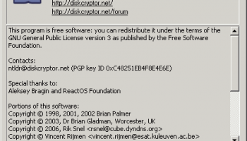 DiskCryptor screenshot