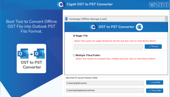 OST to PST Converter screenshot
