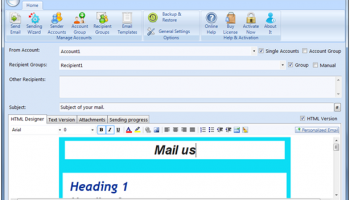 Bulk Mailer Pro screenshot