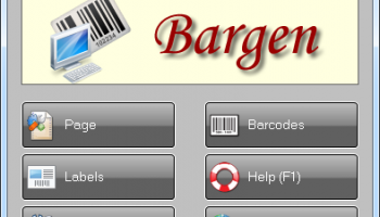 Vladovsoft Bargen screenshot